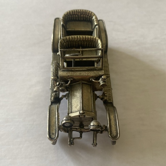 1907 Rolls-Royce Sterling Silver Vintage Car Replica 4 1/4”x 1 5/8” x 1 7/8” - Picture 3 of 10